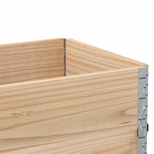 vidaXL Garden Planter 100x50 cm Solid Wood Pine