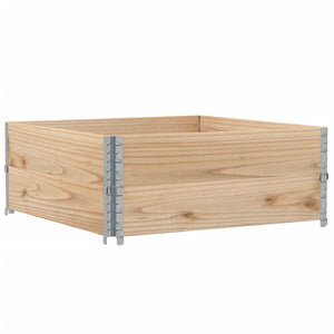 vidaXL Garden Planter 100x100 cm Solid Wood Pine