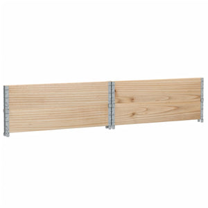 vidaXL Garden Planter 100x100 cm Solid Wood Pine