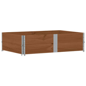 vidaXL Garden Planter Brown 150x100 cm Solid Wood Pine