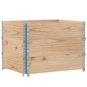 vidaXL Garden Planter 80x60 cm Solid Wood Pine