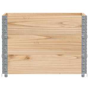 vidaXL Garden Planter 80x60 cm Solid Wood Pine