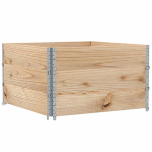 vidaXL Garden Planter 100x100 cm Solid Wood Pine