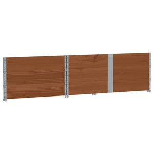 vidaXL Garden Planter Brown 150x100 cm Solid Wood Pine