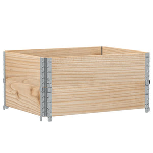 vidaXL Garden Planter 80x60 cm Solid Wood Pine