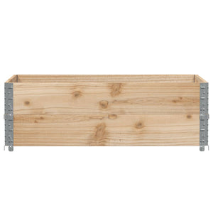 vidaXL Garden Planter 120x80 cm Solid Wood Pine