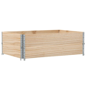 vidaXL Garden Planter 120x80 cm Solid Wood Pine