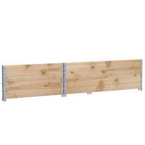 vidaXL Garden Planter 120x80 cm Solid Wood Pine