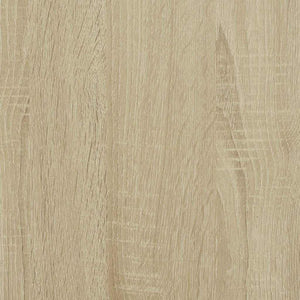 vidaXL Sideboard Sonoma Oak 102x37x75.5 cm Engineered Wood