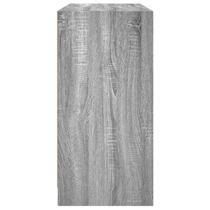 vidaXL Sideboard Grey Sonoma 102x37x75.5 cm Engineered Wood