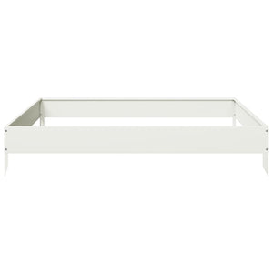 vidaXL Garden Raised Bed White 100x100x18.5 cm Steel