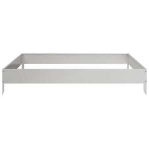 vidaXL Garden Raised Bed 100x100x18.5 cm Stainless Steel