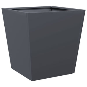 vidaXL Garden Planter Anthracite 40x40x40 cm Steel