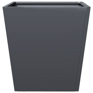 vidaXL Garden Planter Anthracite 40x40x40 cm Steel