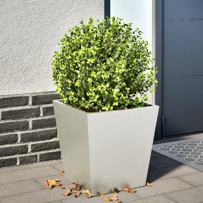 vidaXL Garden Planter 40x40x40 cm Stainless Steel