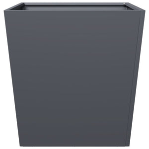 vidaXL Garden Planter Anthracite 50x50x50 cm Steel