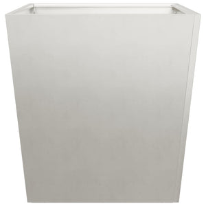 vidaXL Garden Planter 50x50x50 cm Stainless Steel