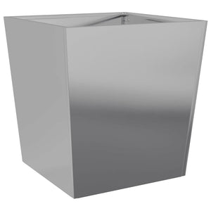 vidaXL Garden Planter 50x50x50 cm Galvanised Steel