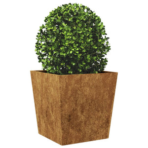 vidaXL Garden Planter 50x50x50 cm Corten Steel