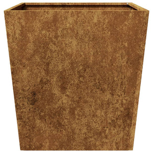 vidaXL Garden Planters 50x50x50 cm 2 pcs Corten Steel