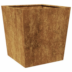 vidaXL Garden Planters 50x50x50 cm 2 pcs Corten Steel