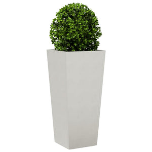 vidaXL Garden Planter 35x35x75 cm Stainless Steel