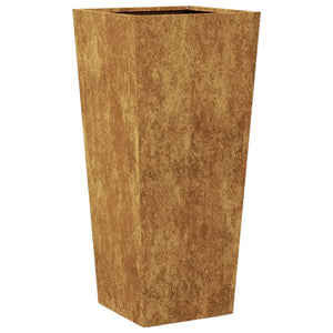 vidaXL Garden Planter 35x35x75 cm Corten Steel