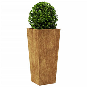 vidaXL Garden Planters 35x35x75 cm 2 pcs Corten Steel