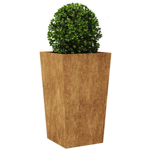 vidaXL Garden Planter 45x45x75 cm Corten Steel