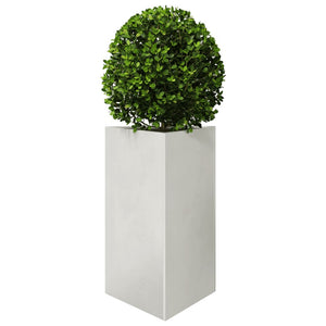 vidaXL Garden Planters 2 pcs Triangular 50x43x75 cm Stainless Steel