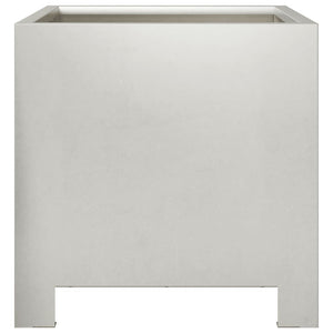 vidaXL Garden Planter 30x30x30 cm Stainless Steel