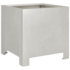 vidaXL Garden Planter 30x30x30 cm Stainless Steel