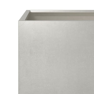 vidaXL Garden Planters 2 pcs 30x30x30 cm Stainless Steel