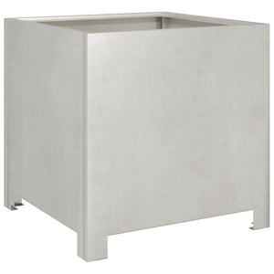 vidaXL Garden Planter 40x40x40 cm Stainless Steel