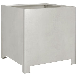 vidaXL Garden Planter 40x40x40 cm Stainless Steel