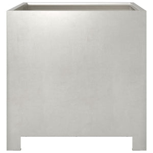 vidaXL Garden Planters 2 pcs 40x40x40 cm Stainless Steel