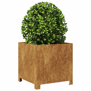 vidaXL Garden Planter 40x40x40 cm Corten Steel