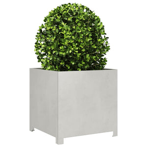 vidaXL Garden Planter 50x50x50 cm Stainless Steel