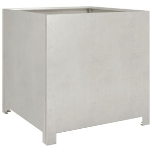 vidaXL Garden Planter 50x50x50 cm Stainless Steel