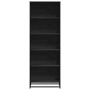 vidaXL Bookcase Black 60x35x170.5 cm Engineered Wood