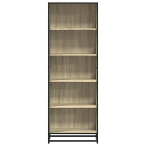 vidaXL Bookcase Sonoma Oak 60x35x170.5 cm Engineered Wood