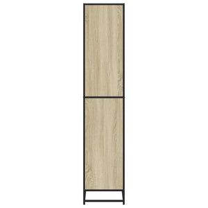 vidaXL Bookcase Sonoma Oak 60x35x170.5 cm Engineered Wood