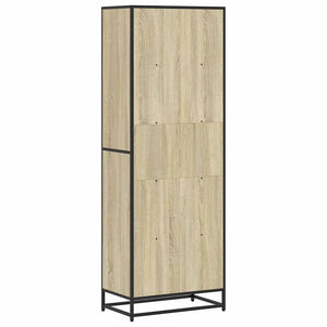 vidaXL Bookcase Sonoma Oak 60x35x170.5 cm Engineered Wood