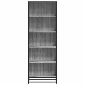 vidaXL Bookcase Grey Sonoma 60x35x170.5 cm Engineered Wood