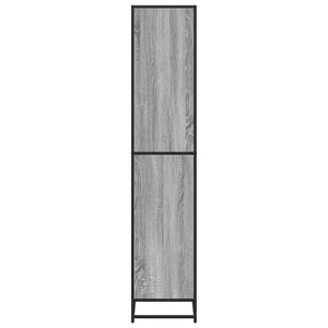 vidaXL Bookcase Grey Sonoma 60x35x170.5 cm Engineered Wood