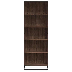 vidaXL Bookcase Brown Oak 60x35x170.5 cm Engineered Wood