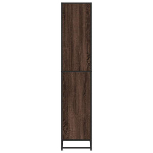 vidaXL Bookcase Brown Oak 60x35x170.5 cm Engineered Wood