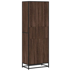 vidaXL Bookcase Brown Oak 60x35x170.5 cm Engineered Wood