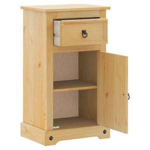 vidaXL Bathroom Cabinet Corona 45x33x80 cm Solid Wood Pine