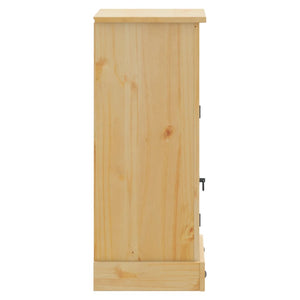 vidaXL Bathroom Cabinet Corona 45x33x80 cm Solid Wood Pine